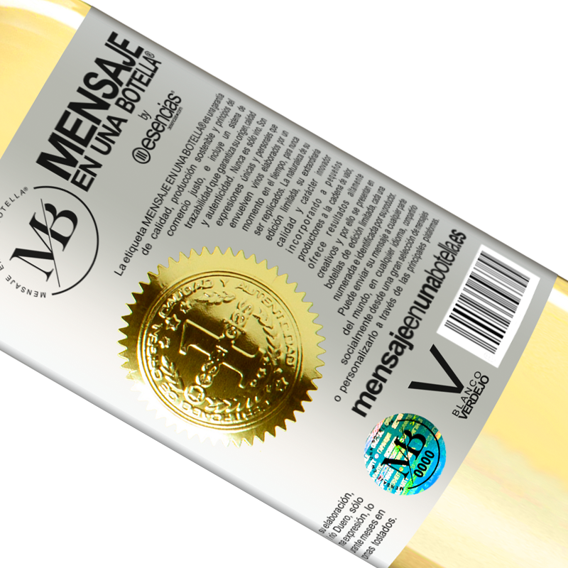 Limited Edition. «Wine does not change who you are. Only reveals» WHITE Edition