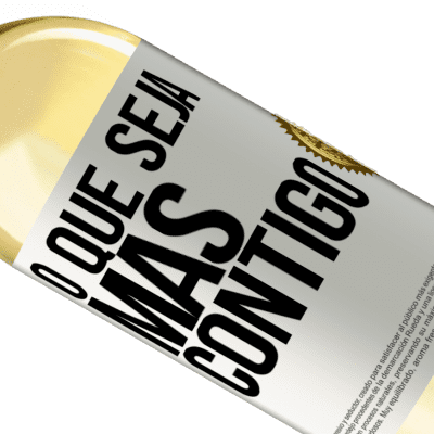 Expressões Únicas e Pessoais. «O que seja mas contigo» Edição WHITE