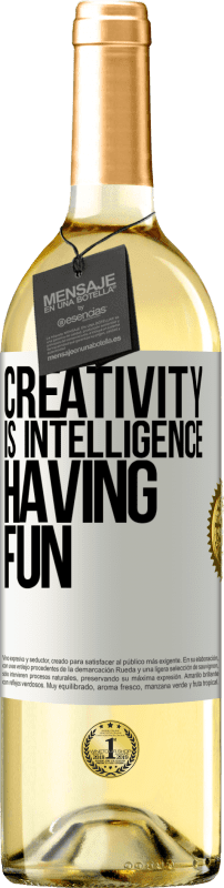 «创造力是乐趣的智慧» WHITE版