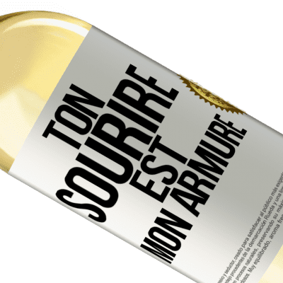 Expressions Uniques et Personnelles. «Ton sourire est mon armure» Édition WHITE