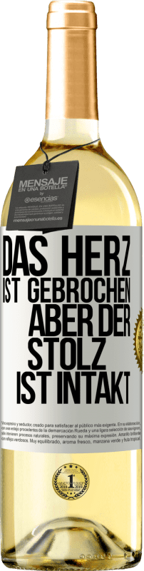 «Das Herz ist gebrochen. Aber der Stolz ist intakt» WHITE Ausgabe