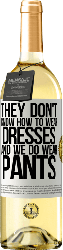 «Они не знают, как носить платья, а мы носим брюки» Издание WHITE