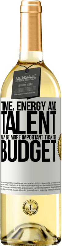 «Время, энергия и талант могут быть важнее бюджета» Издание WHITE