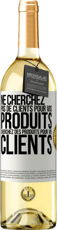 29,95 € | Vin blanc Édition WHITE Ne cherchez pas de clients pour vos produits cherchez des produits pour vos clients Étiquette Blanche. Étiquette personnalisable Vin jeune Récolte 2025 Verdejo