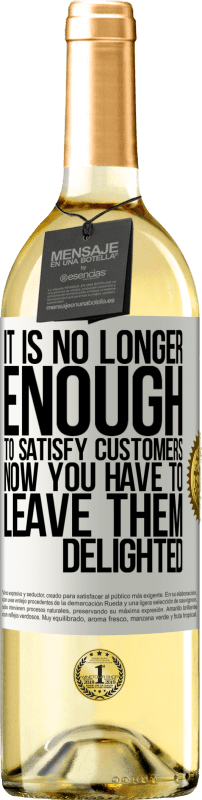 29,95 € | Белое вино Издание WHITE Этого уже недостаточно, чтобы удовлетворить клиентов. Теперь вы должны оставить их в восторге Белая этикетка. Настраиваемая этикетка Молодое вино Урожай 2023 Verdejo