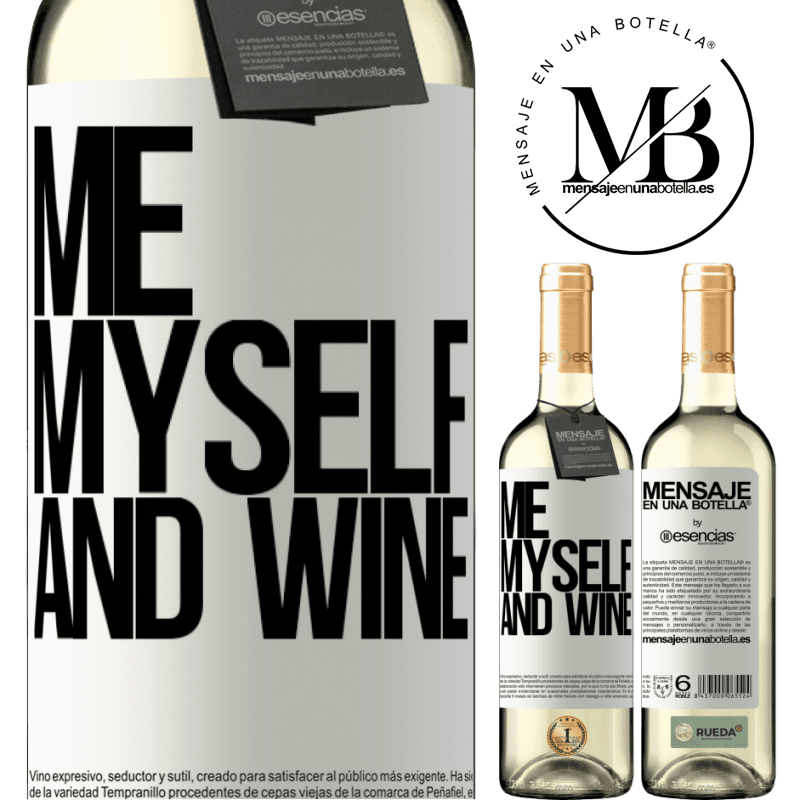 «Me, myself and wine» Édition WHITE