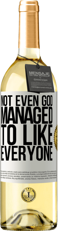 «Даже Богу не удалось всех полюбить» Издание WHITE