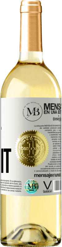 «Wine about it» Edição WHITE