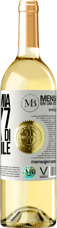 «Vendemmia del '77, qualcosa di irripetibile» Edizione WHITE