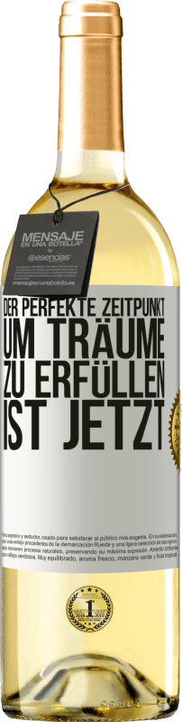 «Der perfekte Zeitpunkt, um Träume zu erfüllen, ist jetzt» WHITE Ausgabe