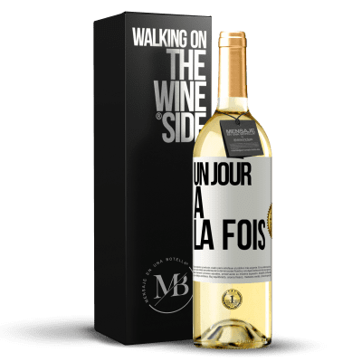 «Un jour à la fois» Édition WHITE