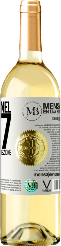 «Prodotto nel 1967. Invecchiato alla perfezione» Edizione WHITE