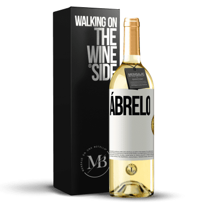 «Ábrelo» Edición WHITE