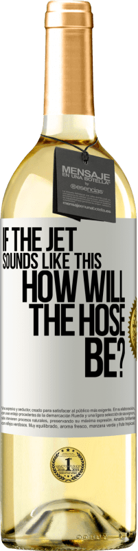 Free Shipping | White Wine WHITE Edition If the jet sounds like this, how will the hose be? White Label. Customizable label Young wine Harvest 2023 Verdejo