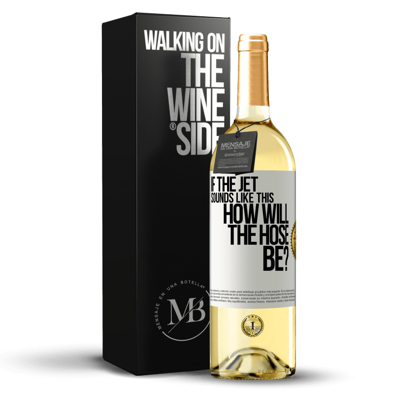 29,95 € Free Shipping | White Wine WHITE Edition If the jet sounds like this, how will the hose be? White Label. Customizable label Young wine Harvest 2025 Verdejo