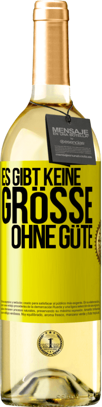 29,95 € | Weißwein WHITE Ausgabe Es gibt keine Größe ohne Güte Gelbes Etikett. Anpassbares Etikett Junger Wein Ernte 2025 Verdejo