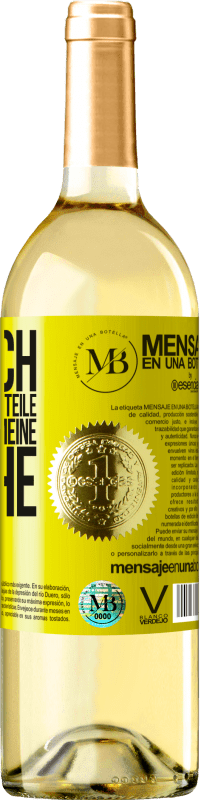 «Wer meinen Weg beurteilt, dem leihe ich meine Schuhe» WHITE Ausgabe