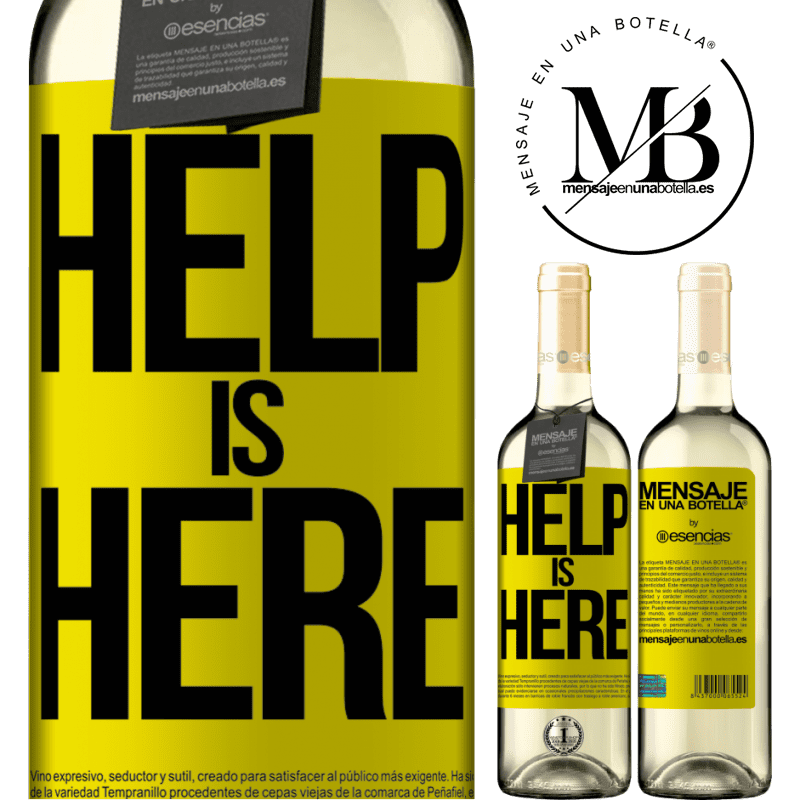 «Help is Here» Édition WHITE