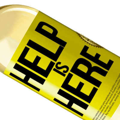 Espressioni Uniche e Personali. «Help is Here» Edizione WHITE