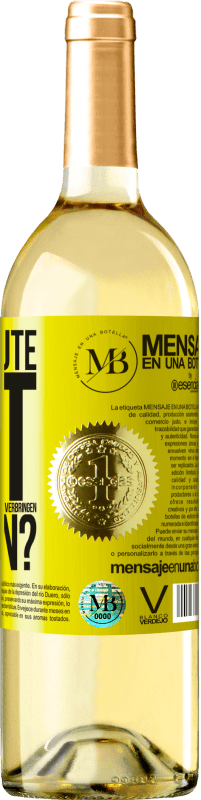 «Und der schöne Moment, den wir mit dem Trinken dieser Flasche verbringen werden?» WHITE Ausgabe