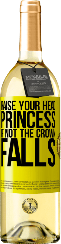 «Raise your head, princess. If not the crown falls» WHITE Edition