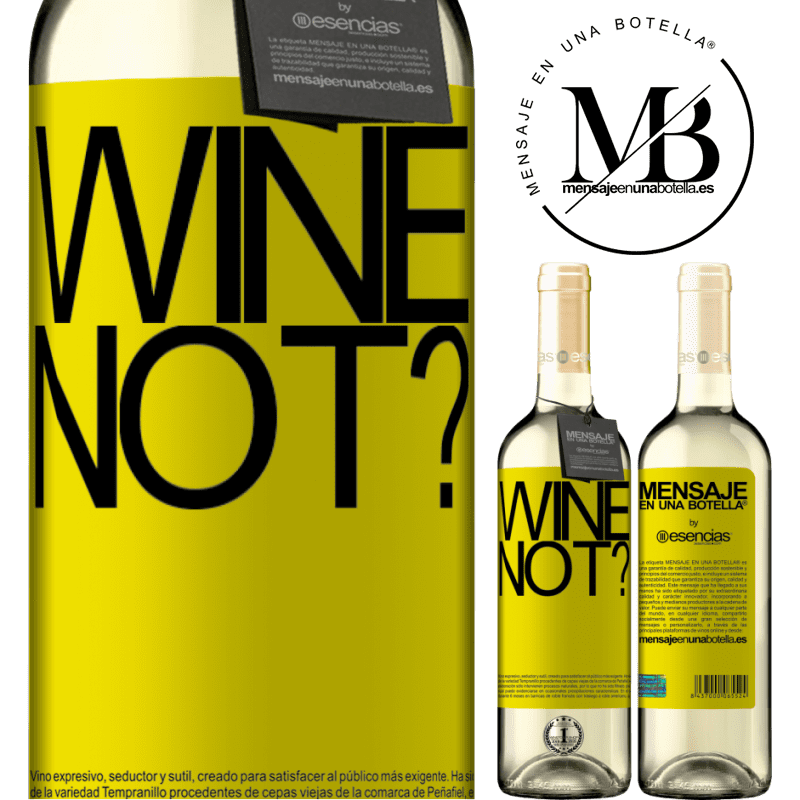 «Wine not?» Издание WHITE