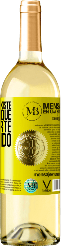 «La inspiración existe, pero tiene que encontrarte trabajando» Edición WHITE