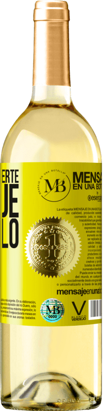«No. No tuve suerte, trabajé por ello» Edición WHITE