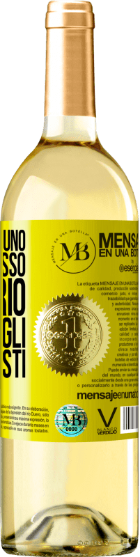 «Trova qualcuno con lo stesso desiderio, non con gli stessi gusti» Edizione WHITE