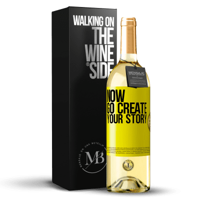 «Now, go create your story» WHITE Edition