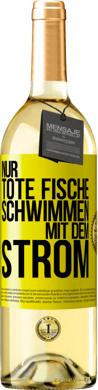 «Nur tote Fische schwimmen mit dem Strom» WHITE Ausgabe