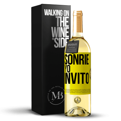 «Sonríe, yo invito» Edición WHITE