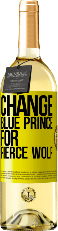 «Change blue prince for fierce wolf» WHITE Edition