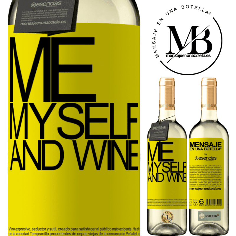 «Me, myself and wine» WHITE版