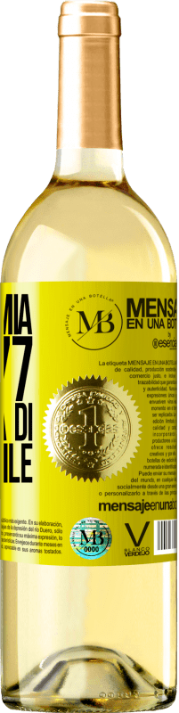 «Vendemmia del '77, qualcosa di irripetibile» Edizione WHITE