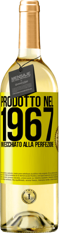 29,95 € | Vino bianco Edizione WHITE Prodotto nel 1967. Invecchiato alla perfezione Etichetta Gialla. Etichetta personalizzabile Vino giovane Raccogliere 2023 Verdejo