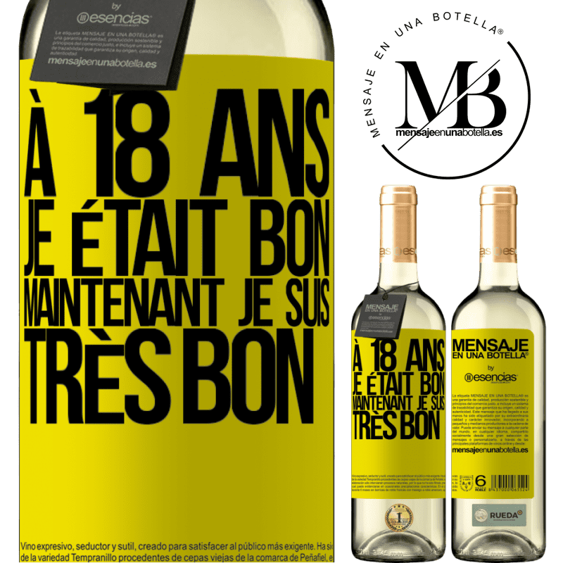 «À 18 ans j'étais beau-gosse. Maintenant très beau-gosse» Édition WHITE