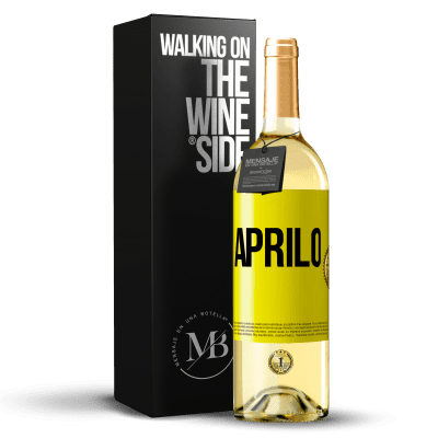 «Aprilo» Edizione WHITE