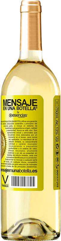 «Madurar es pasar de tener dientes de leche a tener leche en los dientes» Edición WHITE