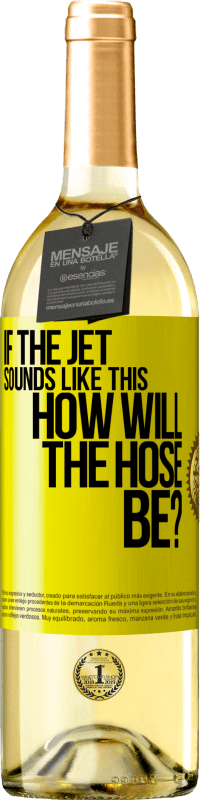 29,95 € Free Shipping | White Wine WHITE Edition If the jet sounds like this, how will the hose be? Yellow Label. Customizable label Young wine Harvest 2023 Verdejo