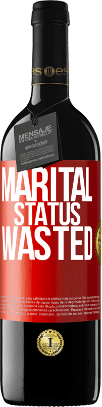 39,95 € Free Shipping | Red Wine RED Edition MBE Reserve Marital status: wasted Red Label. Customizable label Reserve 12 Months Harvest 2016 Tempranillo