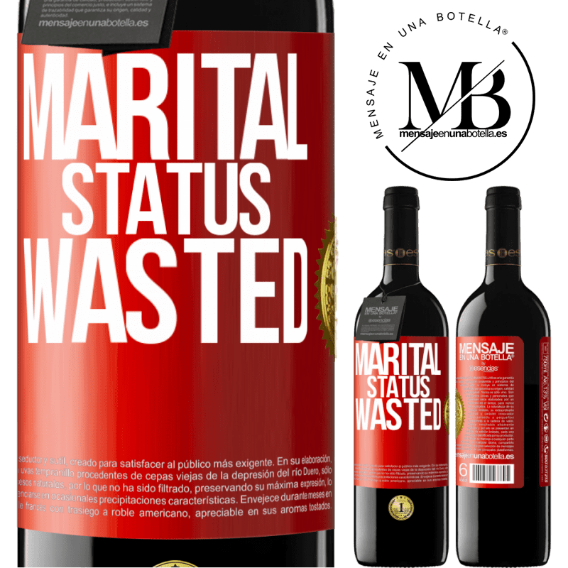 39,95 € Free Shipping | Red Wine RED Edition MBE Reserve Marital status: wasted Red Label. Customizable label Reserve 12 Months Harvest 2014 Tempranillo