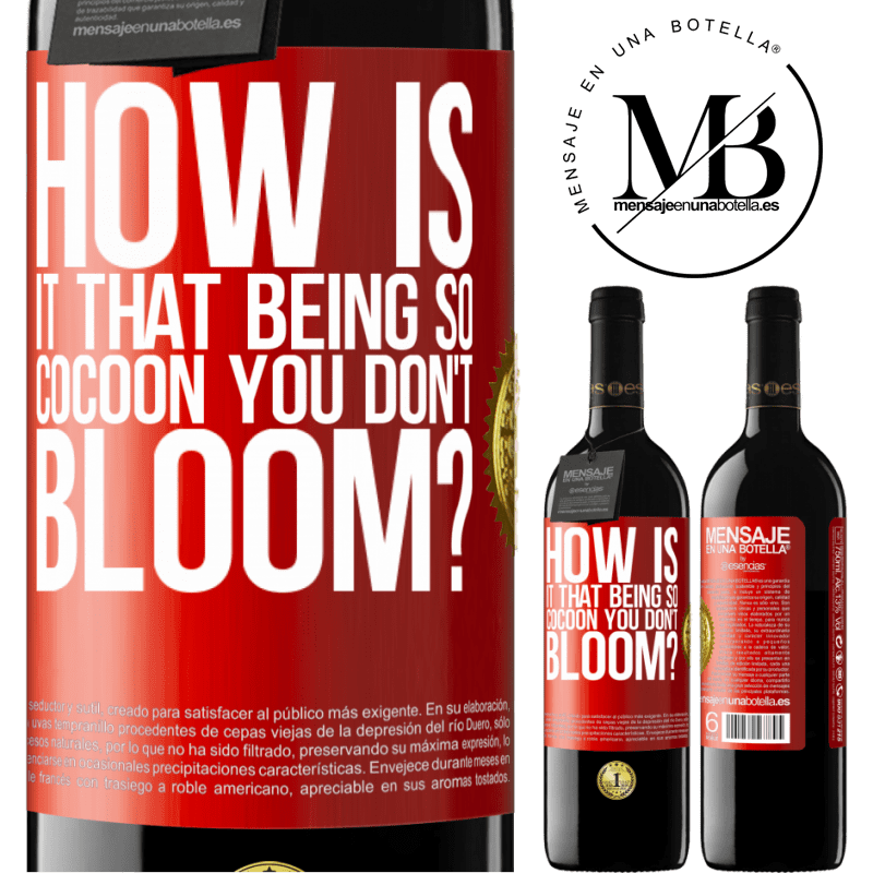 24,95 € Free Shipping | Red Wine RED Edition Crianza 6 Months how is it that being so cocoon you don't bloom? Red Label. Customizable label Aging in oak barrels 6 Months Harvest 2019 Tempranillo