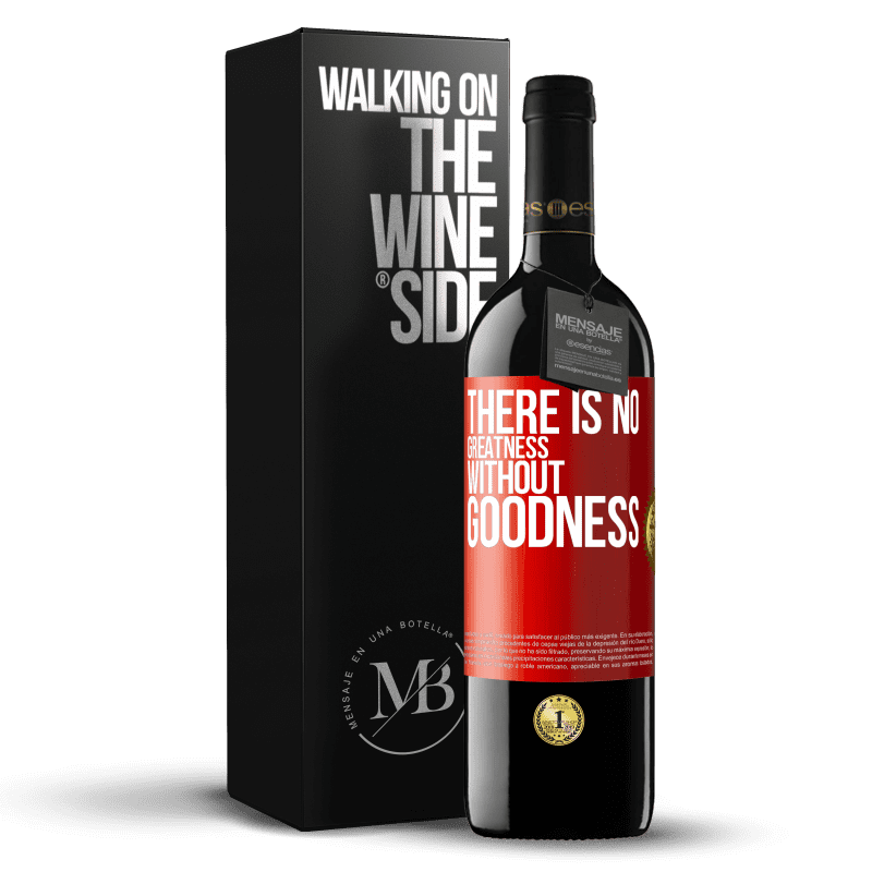 39,95 € Free Shipping | Red Wine RED Edition MBE Reserve There is no greatness without goodness Red Label. Customizable label Reserve 12 Months Harvest 2014 Tempranillo