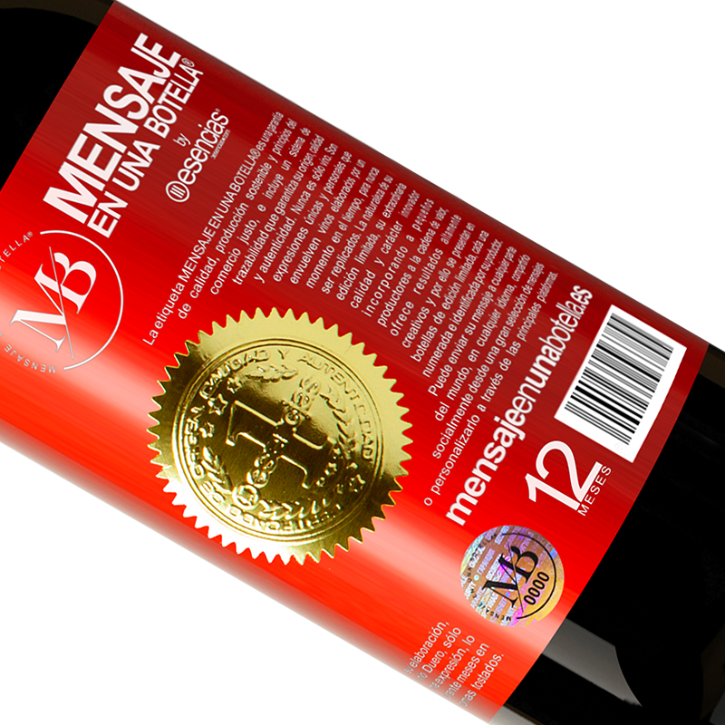 Edición Limitada. «in wine we trust» Edición RED MBE Reserva