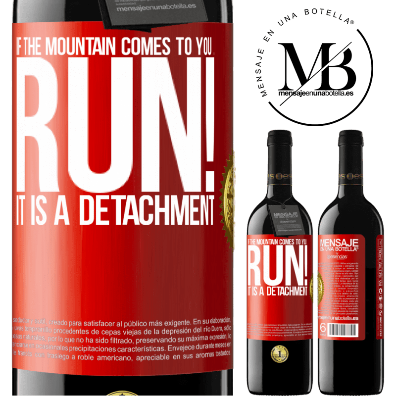 24,95 € Free Shipping | Red Wine RED Edition Crianza 6 Months If the mountain comes to you ... Run! It is a detachment Red Label. Customizable label Aging in oak barrels 6 Months Harvest 2019 Tempranillo