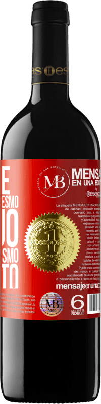 «Procure alguém com o mesmo desejo, não com o mesmo gosto» Edição RED MBE Reserva