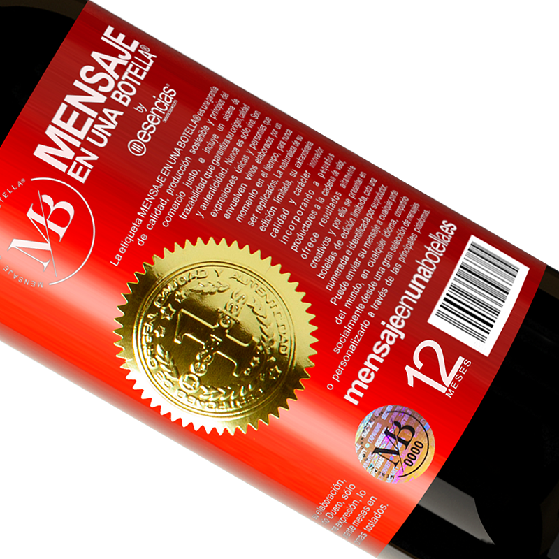 Limited Edition. «Alcohol does not change who you are. Only reveals» RED Edition MBE Reserve