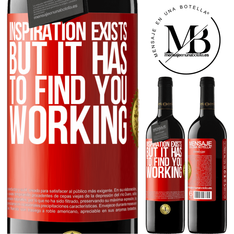39,95 € Free Shipping | Red Wine RED Edition MBE Reserve Inspiration exists, but it has to find you working Red Label. Customizable label Reserve 12 Months Harvest 2016 Tempranillo