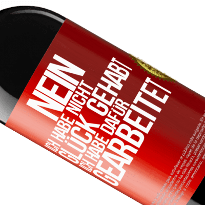 Einzigartige und Persönliche Ausdrücke. «Nein, ich habe nicht Glück gehabt. Ich habe dafür gearbeitet» RED Ausgabe MBE Reserve
